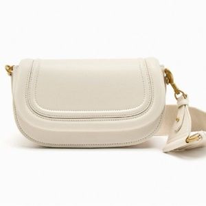 ZWT Zara out of stock white crossbody bag
